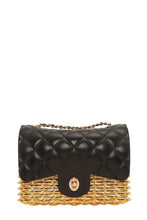 Load image into Gallery viewer, QUILTED METAL LAMBSKIN CLUTCH
