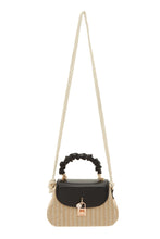 Load image into Gallery viewer, STRAW CROSSBODY BAG
