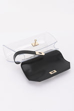 Load image into Gallery viewer, TRANSPARENT TOP HANDLE BAG

