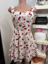 Load image into Gallery viewer, CHERRY BLOSSOM LINEN DRESS

