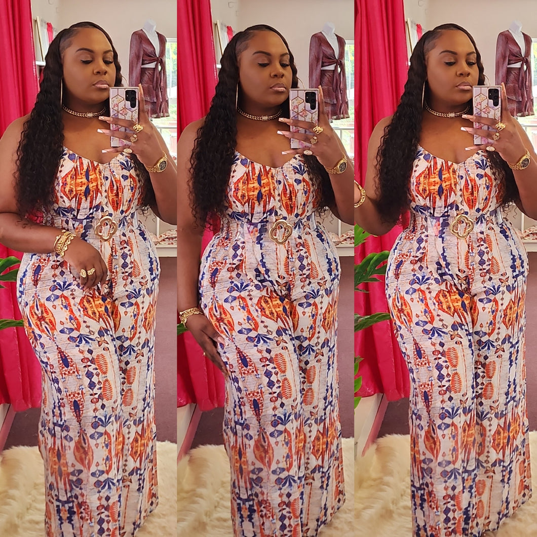 GEOMETRY JUMPSUIT