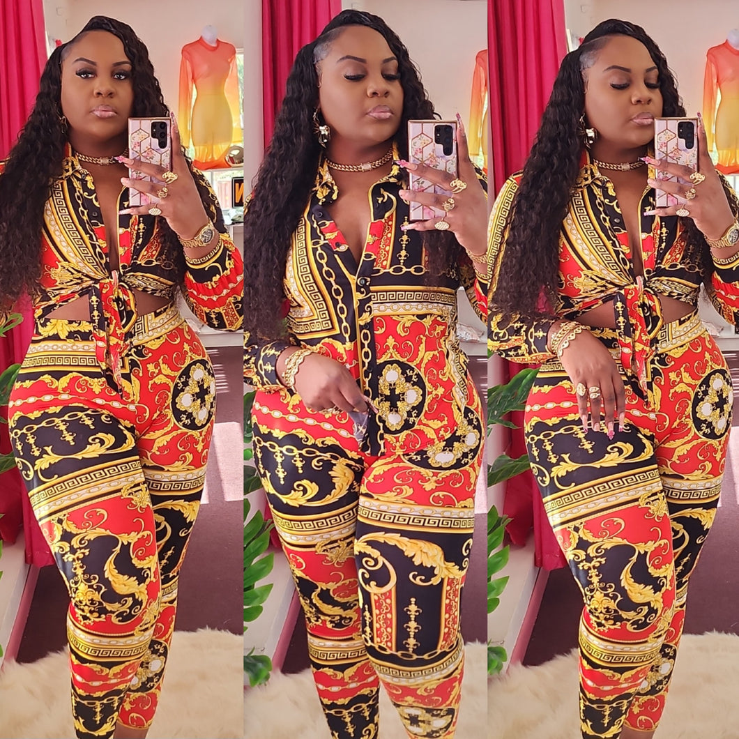 RICH VIBES PANT SET