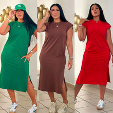 Load image into Gallery viewer, BASIC SHIRT DRESS
