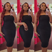 Load image into Gallery viewer, CYAH LACE MIDI DRESS
