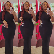 Load image into Gallery viewer, SUCH A TEASE ONE SHOULDER MAXI DRESS
