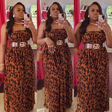 Load image into Gallery viewer, LEOPARD MAXI JUMPSUIT
