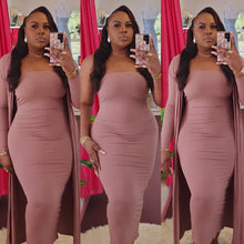 Load image into Gallery viewer, CARDIGAN MAXI SET
