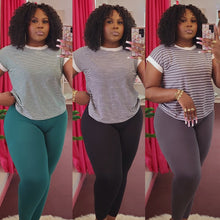 Load image into Gallery viewer, CAMEO STRIPE TEE SET
