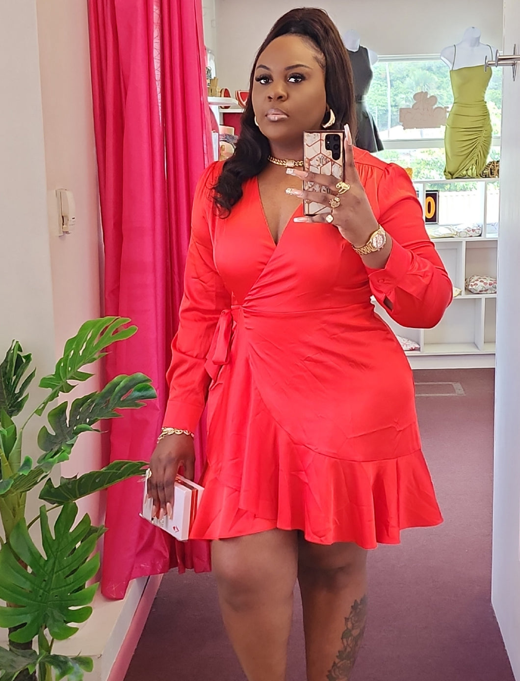 MELINDA WRAP DRESS