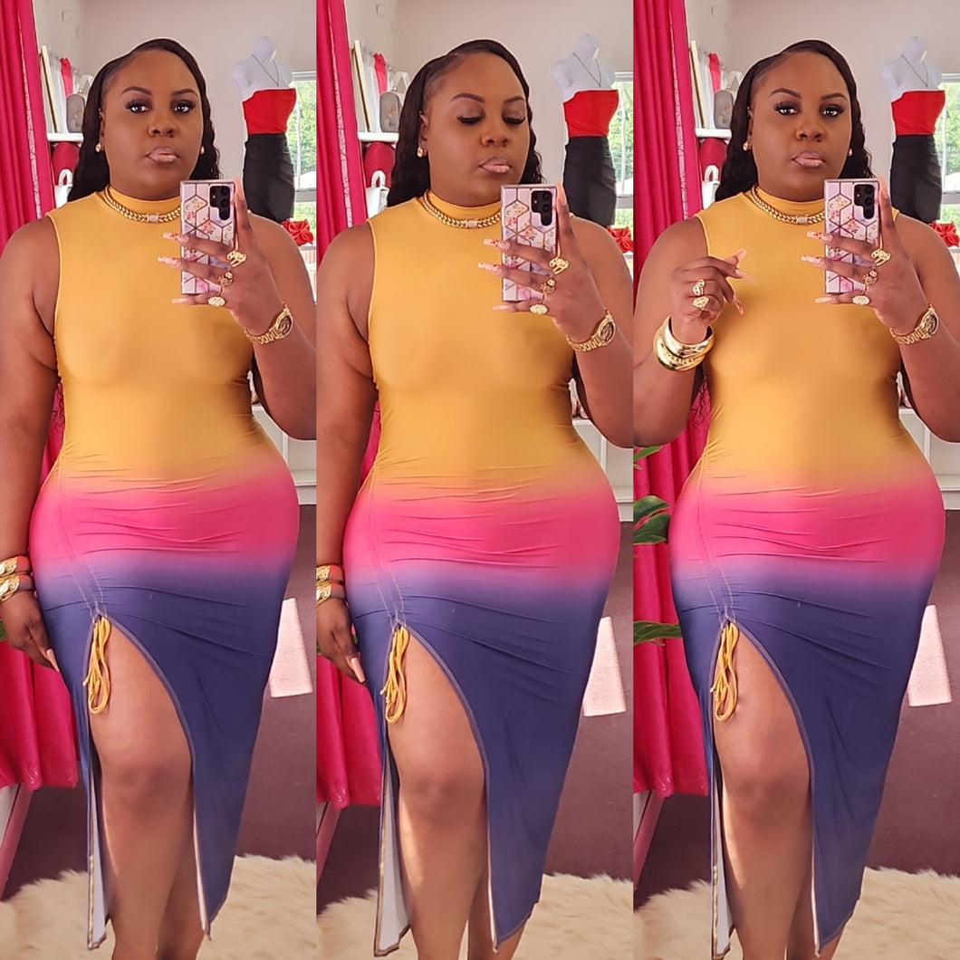 GALAXY BODYCON DRESS