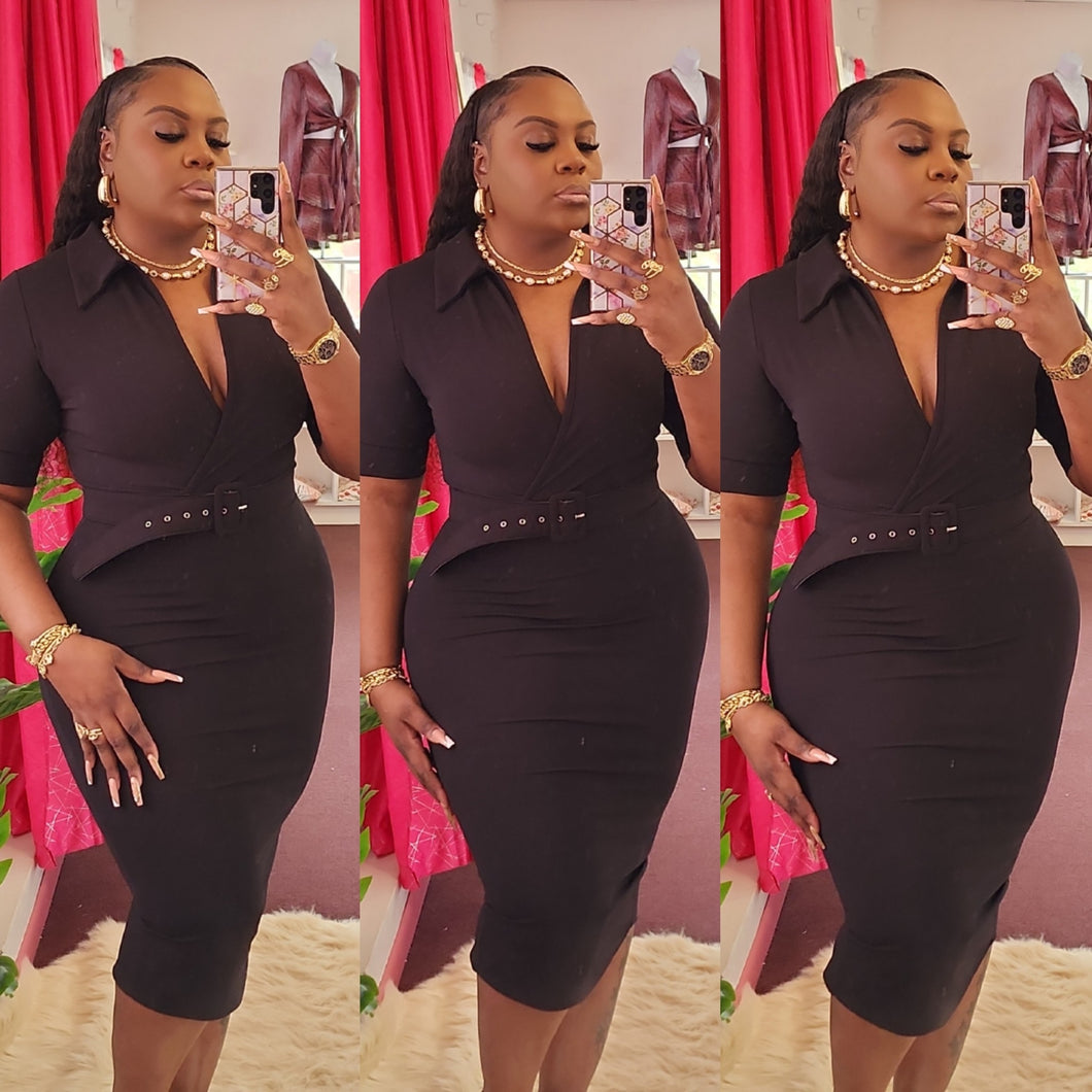 OFFICE BAE MIDI DRESS