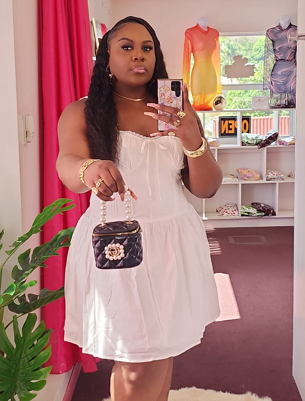WONDERLAND BABYDOLL DRESS