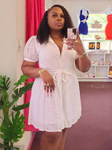 Load image into Gallery viewer, EYELET DRESS
