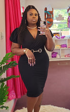 Load image into Gallery viewer, OFFICE BAE MIDI DRESS
