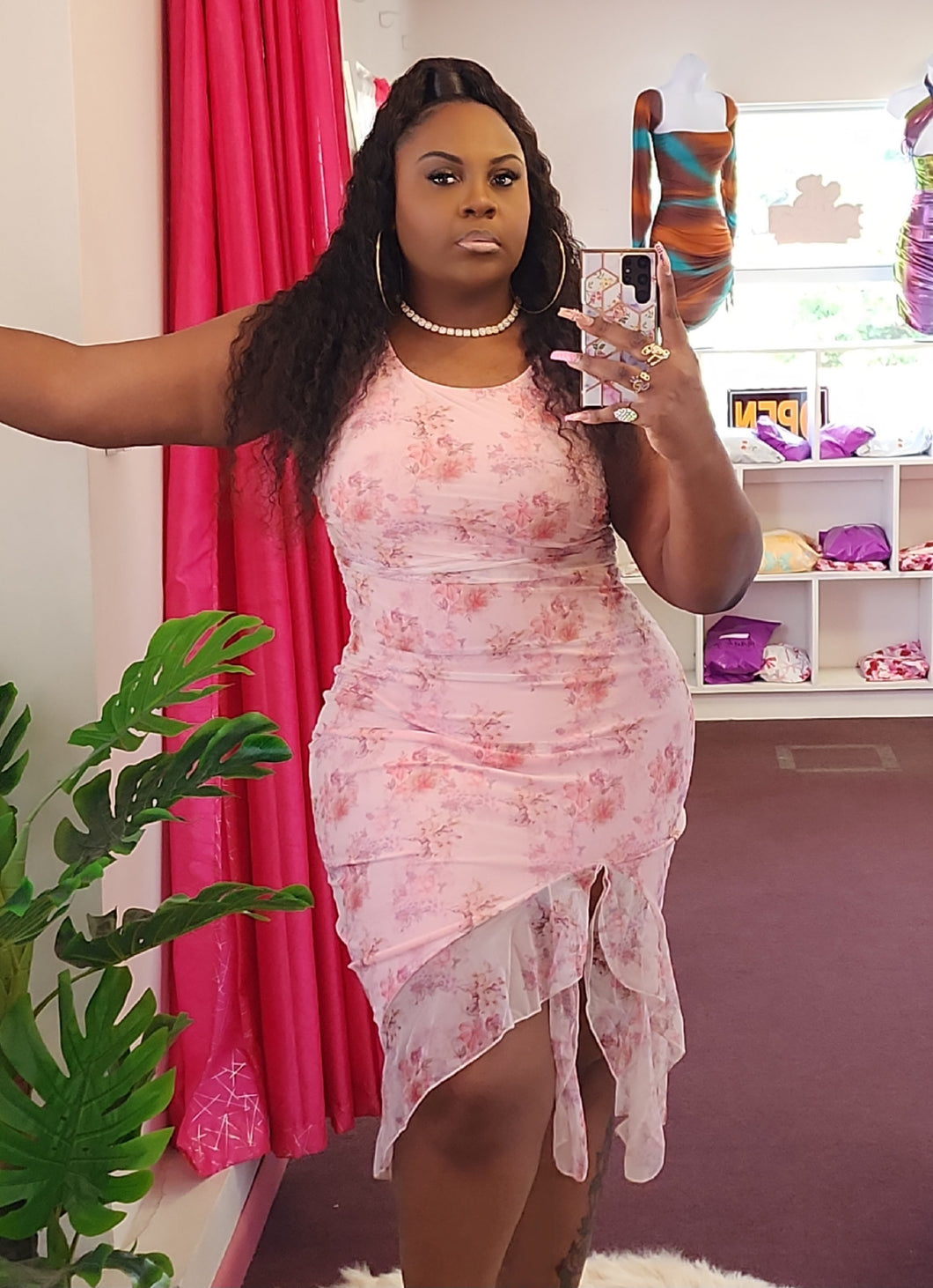 CHERRY BLOSSOM DRESS