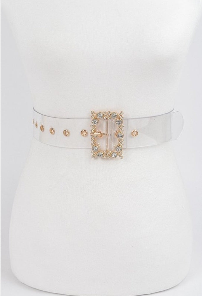 CRYSTAL STUDDED BELT (PLUS SIZE)