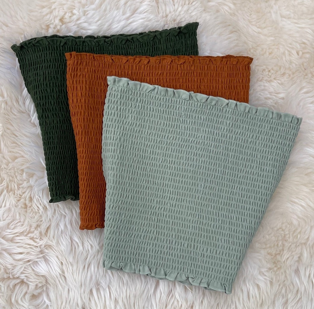 TUBE CROP TOP (3 PACK)