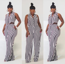 Load image into Gallery viewer, PIN STRIPE PANT SET
