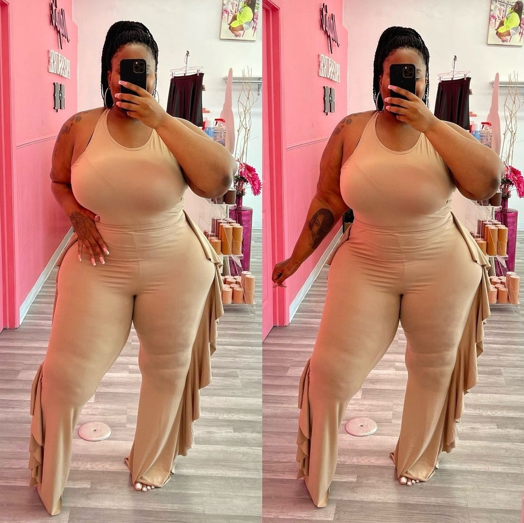 NUDE PANT SET
