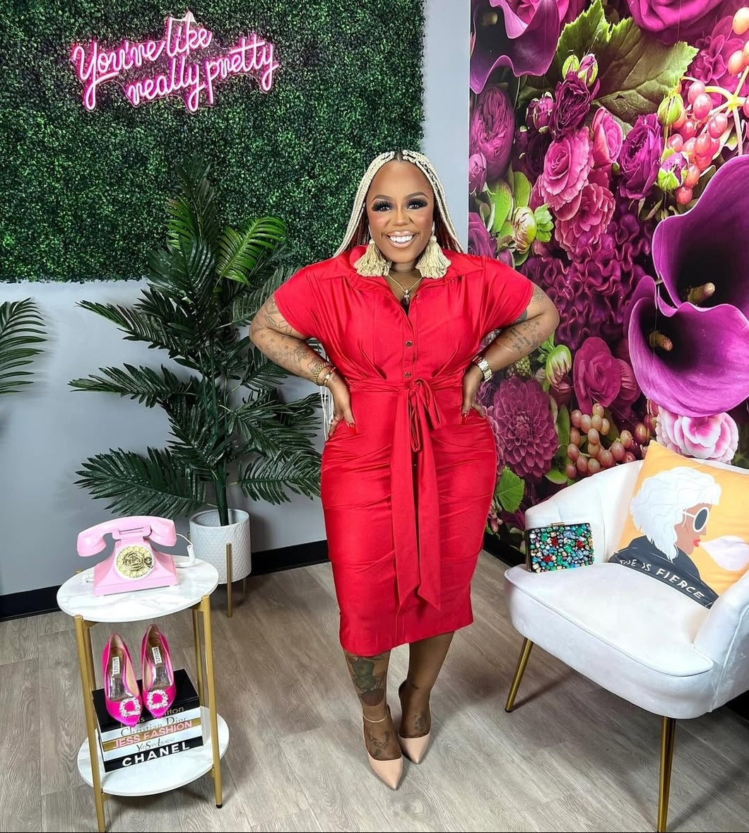 BUSINESS AS USUAL DRESS