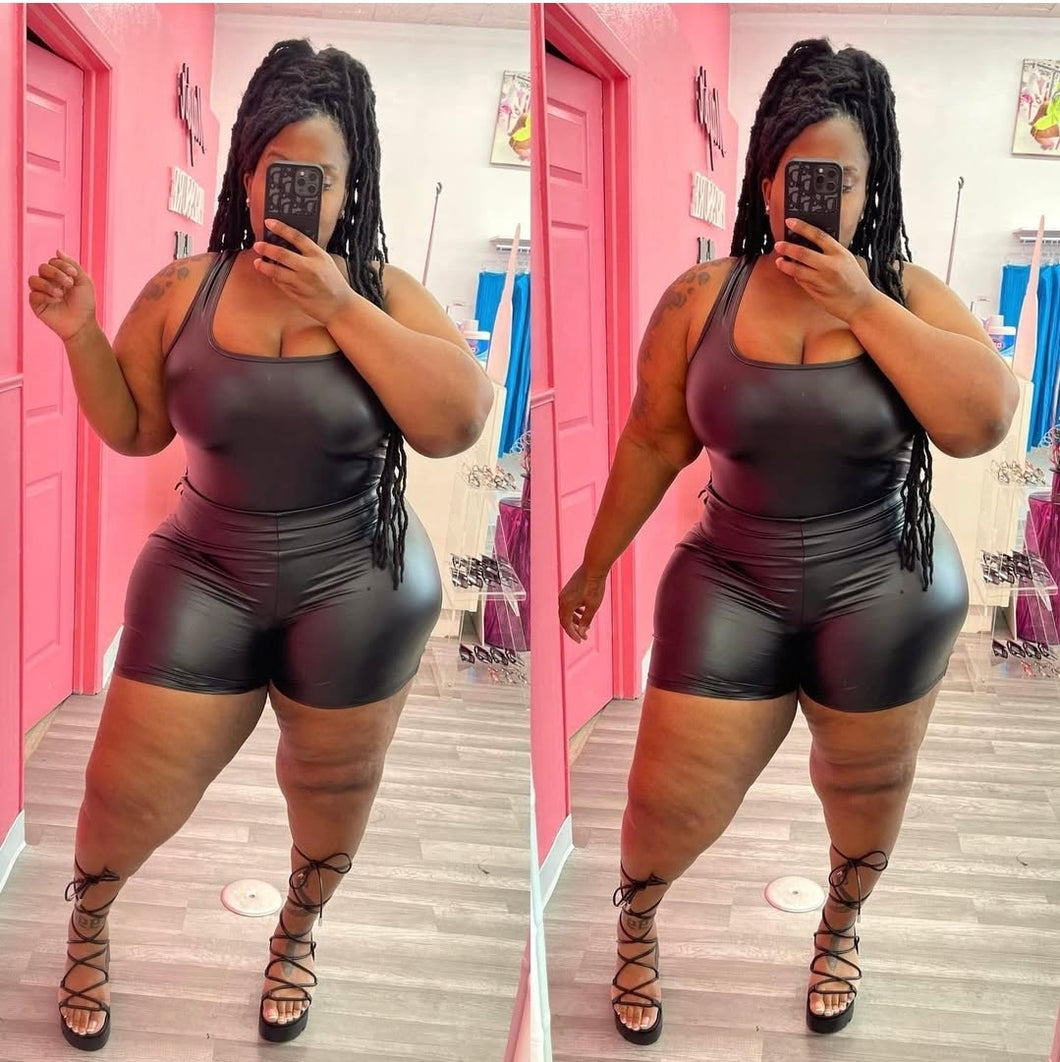 LEATHER BODYSUIT