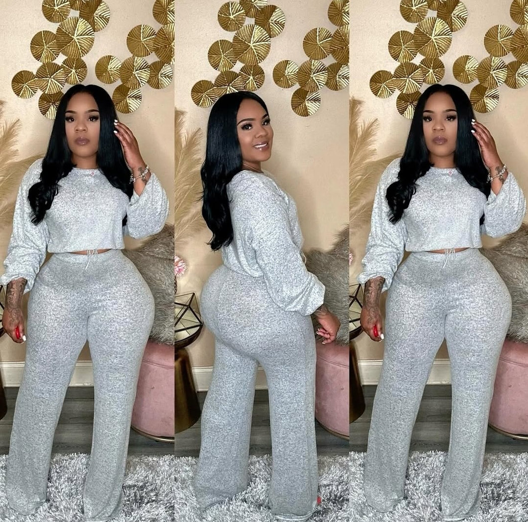 FRENCH TERRY PANT SET