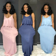 Load image into Gallery viewer, SUMMER MAXI DRESS
