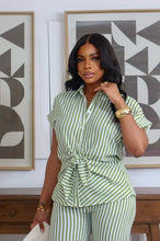 Load image into Gallery viewer, REMEDI FRONT KNOT TIE PANTS SET
