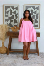 Load image into Gallery viewer, LINEN BABYDOLL DRESS
