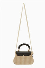 Load image into Gallery viewer, STRAW CROSSBODY BAG

