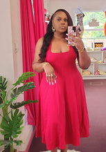Load image into Gallery viewer, A-LINE MIDI DRESS
