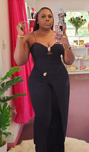 Load image into Gallery viewer, DRAPPED STRAPLESS JUMPSUIT
