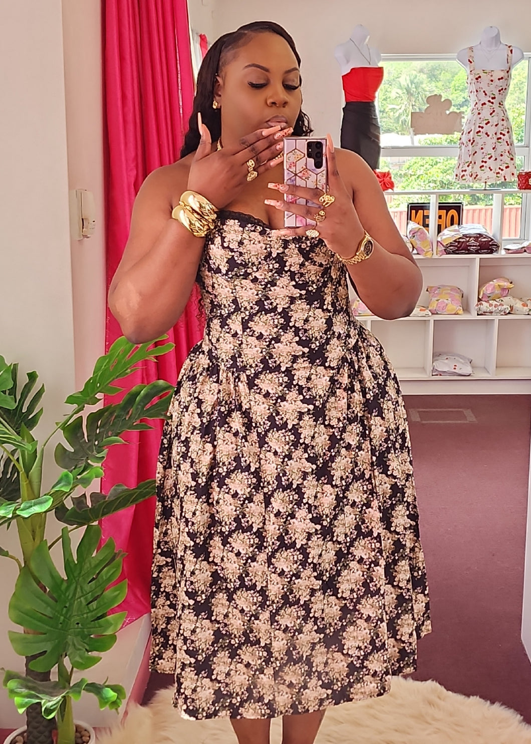 MS DAISY MIDI DRESS