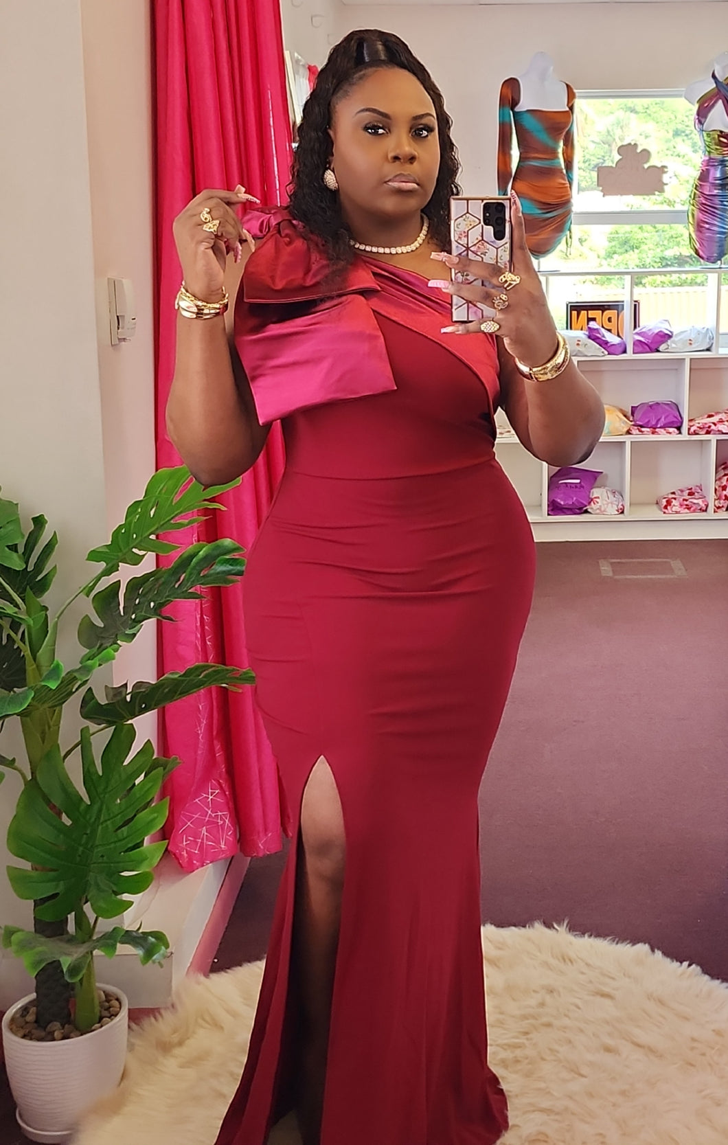 CRANBERRY CRUSH DRESS