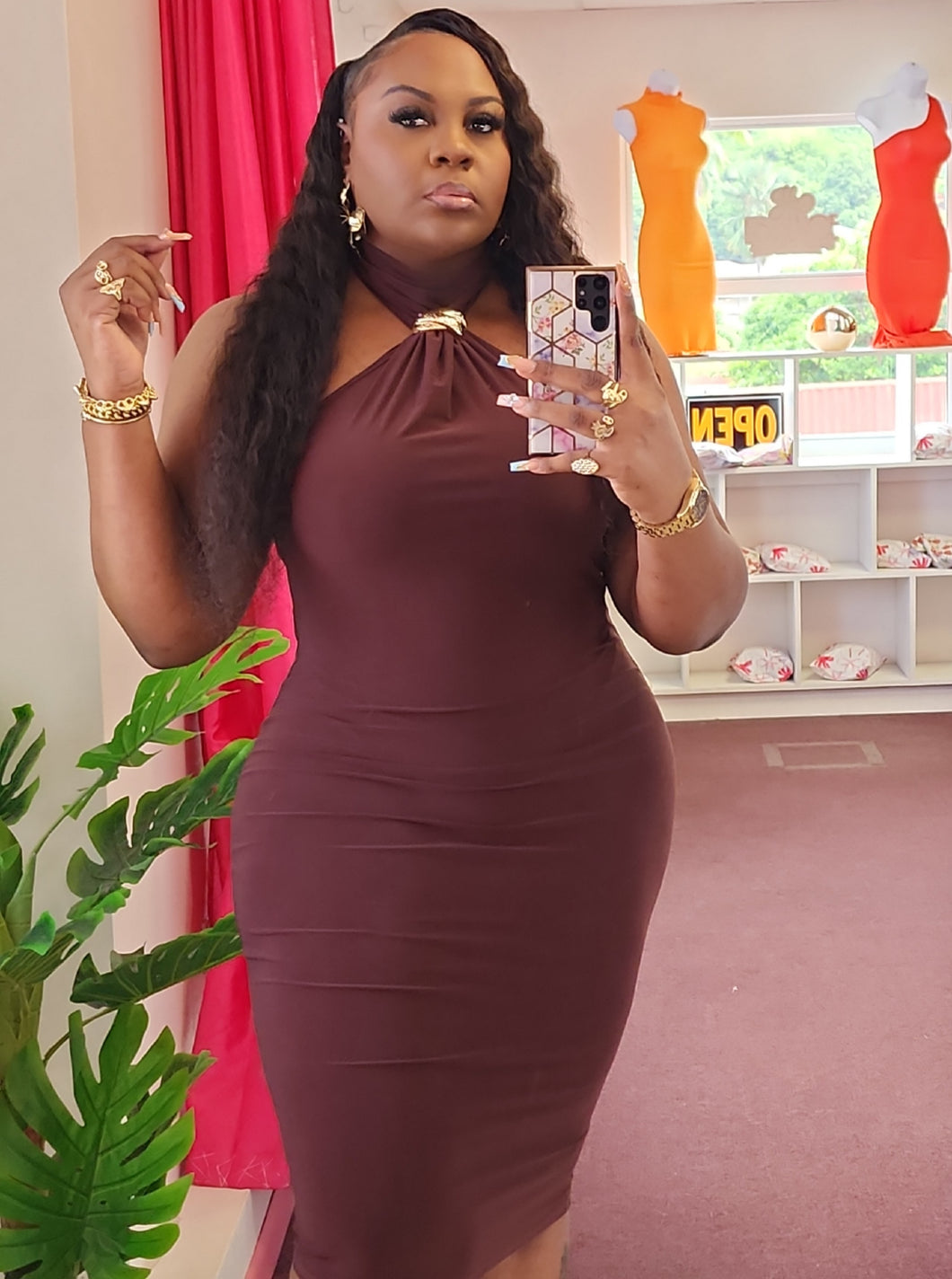 GOLD RUSH DRESS