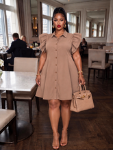 Load image into Gallery viewer, THE "DRIA DRESS" BLACK
