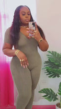 Load and play video in Gallery viewer, RIBBED JUMPSUIT

