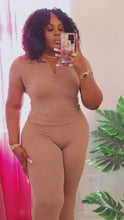Load and play video in Gallery viewer, RIBBED PANT SET
