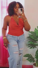 Load and play video in Gallery viewer, COWL NECK TOP

