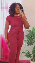 Load and play video in Gallery viewer, RIBBED 2.0 PANT SET
