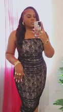 Load and play video in Gallery viewer, CYAH LACE MIDI DRESS
