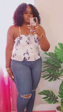 Load and play video in Gallery viewer, ROSA PEPLUM TOP
