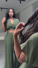 Load and play video in Gallery viewer, KAILEY MAXI PANT SET
