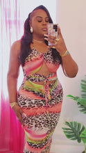 Load and play video in Gallery viewer, WILD SIDE MESH DRESS

