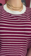 Load and play video in Gallery viewer, HASLEY STRIPED SHIRT DRESS
